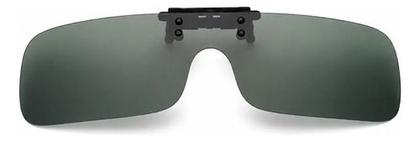 Imagem de Nova Lentes Óculos Clip On Polarizado Proteção U V 400 - Verde escuro
