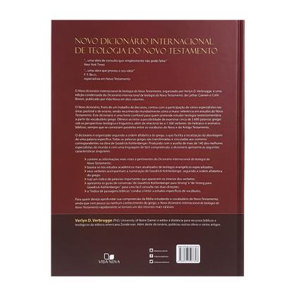 Imagem de Novo Dicionário Internacional de Teologia do NT  Ed. Condensada Capa Dura - Editora Vida Nova