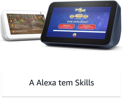 Imagem de Novo Echo Show 5 2 Geração, Versão 2021 - Cor Azul