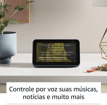 Imagem de Novo Echo Show 5 2 Geração, Versão 2021 - Cor Azul