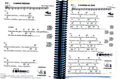 Imagem de NOVO Hinario Cifrado CCB Violão nº 5 - Tonalidade Original SIMPLIFICADO -Versão 4- MAIS VENDIDO !!!