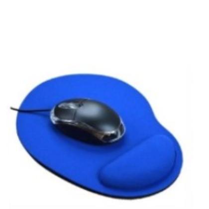 Imagem de Novo Mousepad Com Apoio De Pulso Em Gel Punho Previne Dores