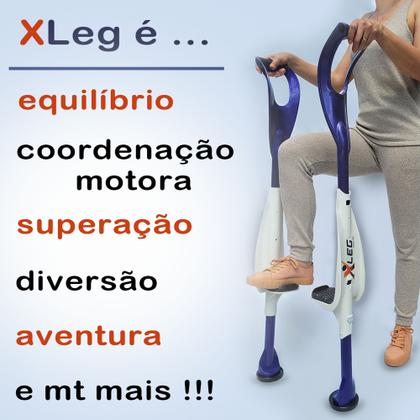 Imagem de Novo Xleg Esporte Equilíbrio Lazer Coordenação Cor: Azul + Acessórios