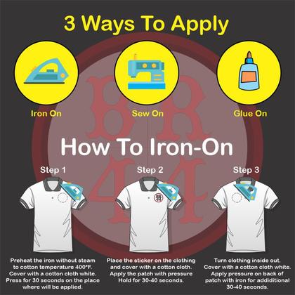 Imagem de NT0534T06 Stay Weird Patch Bordado Termo Adesivo ou Costura