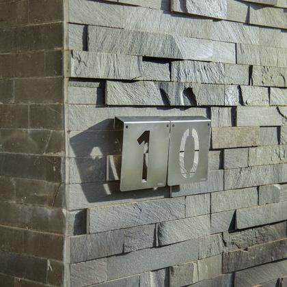 Imagem de Número 7 residencial - Inox- Pode ser utilizado com Led