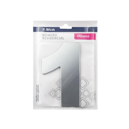 Imagem de Número Residencial Adesivado Espelhado - Atlas