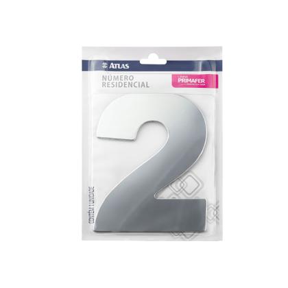 Imagem de Número Residencial Adesivado Espelhado - Atlas