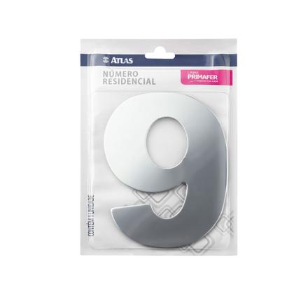 Imagem de Número Residencial Adesivado Espelhado - Atlas