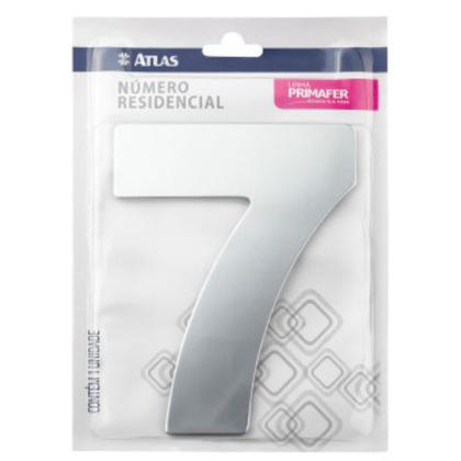 Imagem de Numero Residencial Adesivo Acm/ Alumínio Espelhado Atlas