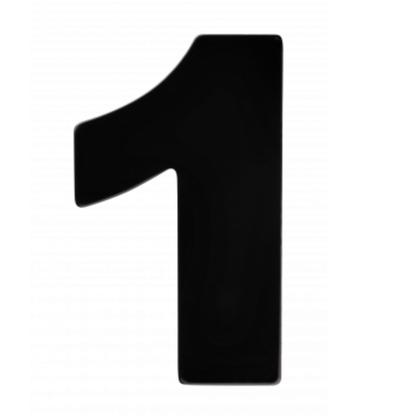 Imagem de Numero Residencial Adesivo Acm/alumínio Preto Atlas