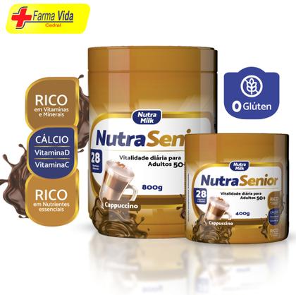 Imagem de Nutra Senior 50+ Suplemento Alimentar Completo rico em Vitaminas e Minerais - pote 400g