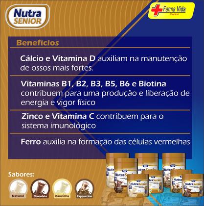 Imagem de Nutra Senior 50+ Suplemento Alimentar Completo rico em Vitaminas e Minerais - pote 400g