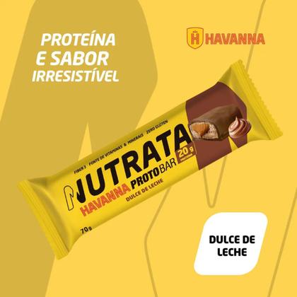 Imagem de Nutrata havanna protobar doce leite 11g prot 40g 12un