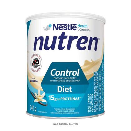 Imagem de Nutren Control Baunilha Complemento Alimentar 740g