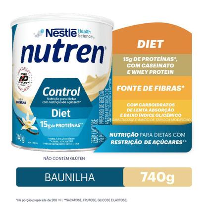 Imagem de Nutren Control Baunilha Complemento Alimentar 740g