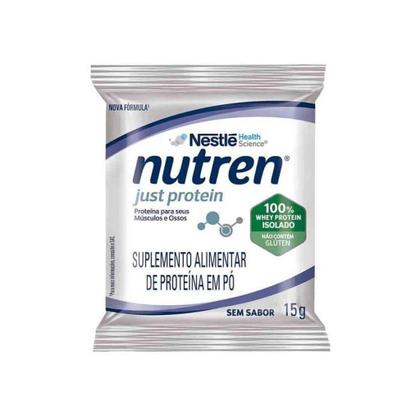 Imagem de Nutren Just Protein  Sachê 15g   whey protein isolado 