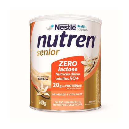 Imagem de Nutren Senior Baunilha Zero Lactose 740g