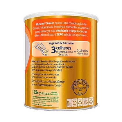 Imagem de Nutren Senior Baunilha Zero Lactose 740g