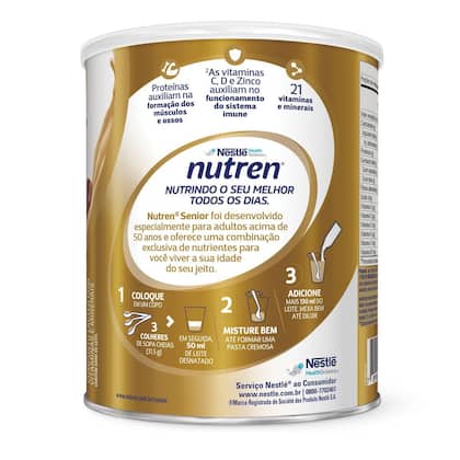 Imagem de Nutren Senior Café com Leite - 740g - (Nestle)