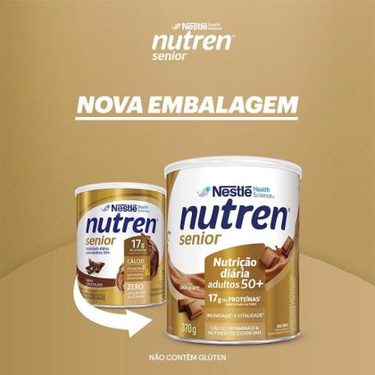 Imagem de Nutren Senior Complemento Alimentar Chocolate 740g