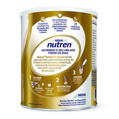 Imagem de Nutren Senior Complemento Alimentar Mix de Frutas 740g