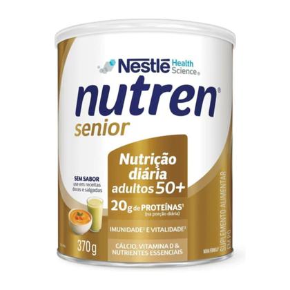 Imagem de Nutren Senior Pó 370g Sem Sabor Adultos Proteínas Suplemento