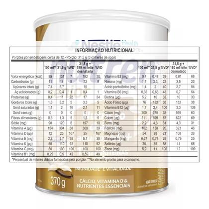 Imagem de Nutren Senior - Sabor Baunilha - 370G - Nestle