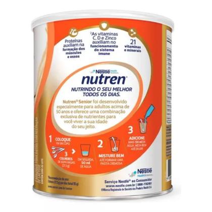 Imagem de Nutren Senior - Sabor Baunilha Zero Lactose - 740G - Nestle