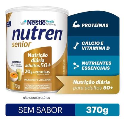 Imagem de Nutren Senior Sem Sabor 370g, Nestlé