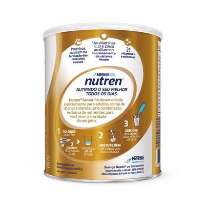 Imagem de Nutren Senior Sem Sabor 740g Kit 2 Latas - (Nestle)