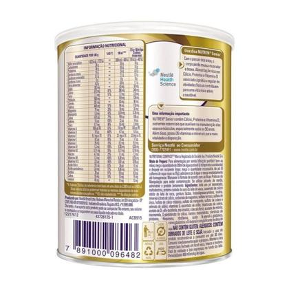 Imagem de Nutren Senior Suplemento Alimentar Lata Sabor Baunilha - Nestlé