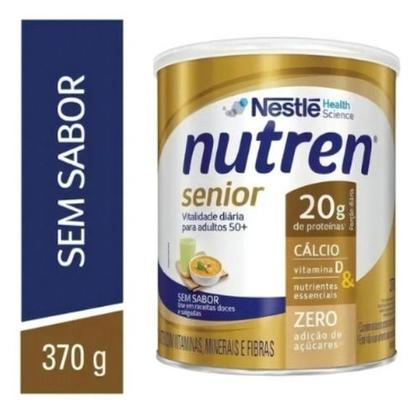 Imagem de Nutren Senior Suplemento Em Pó Nestlé Sem Sabor Lata 370g