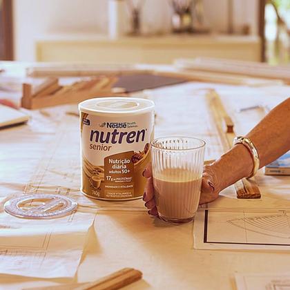 Imagem de Nutren Senior Suplemento em Pó Sem Sabor 370g