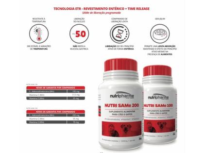 Nutri Same 200 30 Comprimidos - Nutripharme - 3 Unidades Imagem de Nutri Same 200 30 Comprimidos - Nutripharme - 3 Unidades