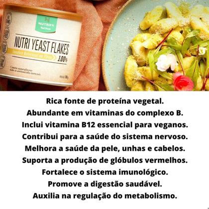Imagem de Nutri Yeast Flakes 100% Levedura em Flocos 100g Nutrify