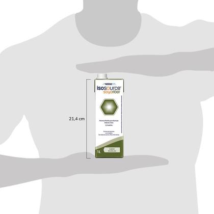 Imagem de Nutrição Enteral e Oral Isosource Soya Fiber Baunilha 1L
