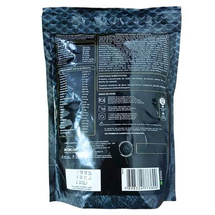 Imagem de Nutricon Ração Bottom Fish 1,0Kg Bag Cascudo Botia Coridora