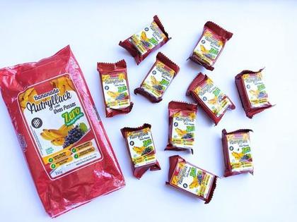 Imagem de Nutryllack Bananada Natural Com Uvas Passas Sem Açúcar 230g