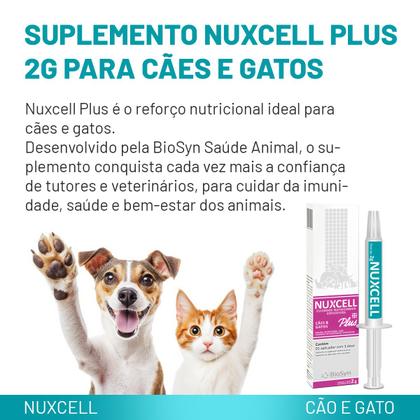 Imagem de Nuxcell Plus Suplemento Vitamínico Para Cães e Gatos BioSyn