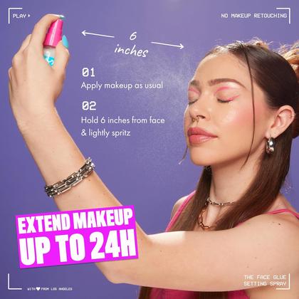 Imagem de NYX The Face Glue Spray fixação Maquiagem prova d'água -60ml