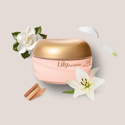 Imagem de O BOTICARIO LILY GARDÉNIA CREME ACETINADO HIDRATANTE 250g