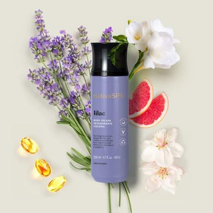 Imagem de O BOTICARIO NATIVA SPA LILAC DES COLONIA BODY SPLASH 200ml