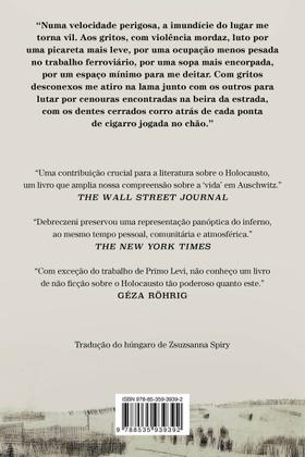 Imagem de O Crematório Frio - Um Relato de Auschwitz
