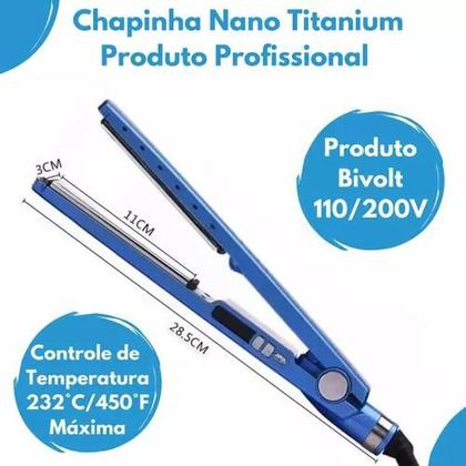 Imagem de O Futuro do Alisamento: Chapinha Bivolt Prancha Alisadora