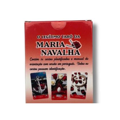 Imagem de O Legitimo Taro da Maria Navalha 36 Cartas Plastif e Manual