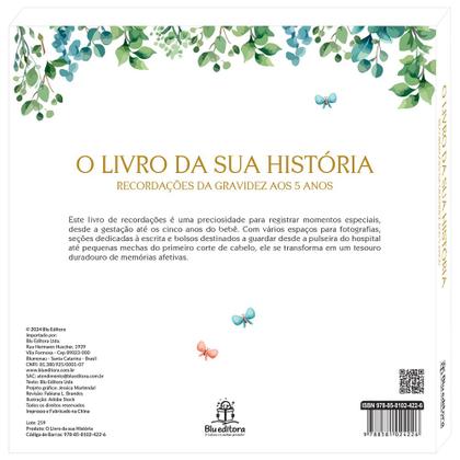 Imagem de O livro da sua historia - recordções da gravidez aos 5 anos