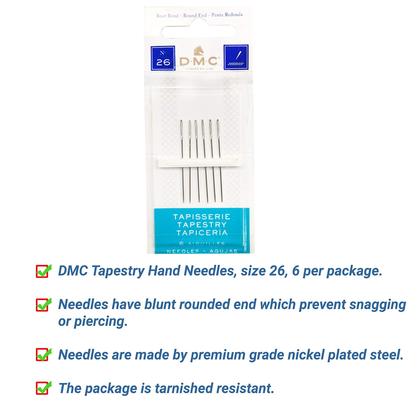 Imagem de O pacote de fio dental DMC, cores populares, linha de bordar DMC e kit de fio dental DMC incluem um pacote de 36 cores variadas com agulhas de mão DMC Mouline de algodão branco/preto e ponto cruz DMC.