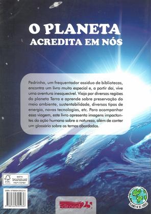 Imagem de O Planeta Acredita Em Nós Editorial 25 Livro Infantil