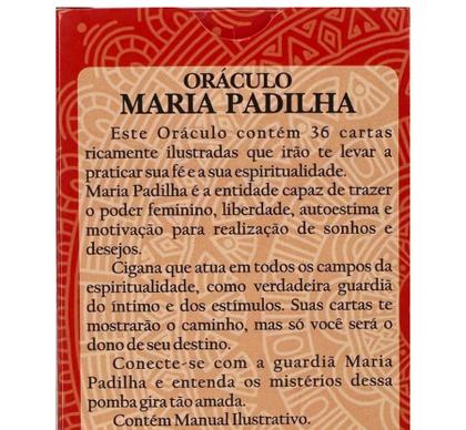 Imagem de O Poderoso Oráculo Maria Padilha com 36 cartas e manual