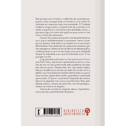 Imagem de O que é o casamento - Homem e mulher, uma defesa - Vide Editorial